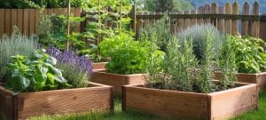 backyard medicinal herb garden